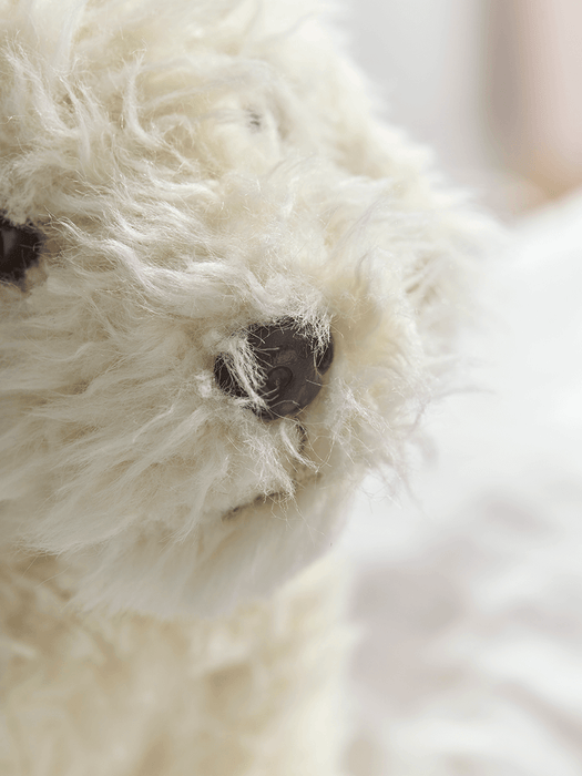 Sitting Dog Plush Toy