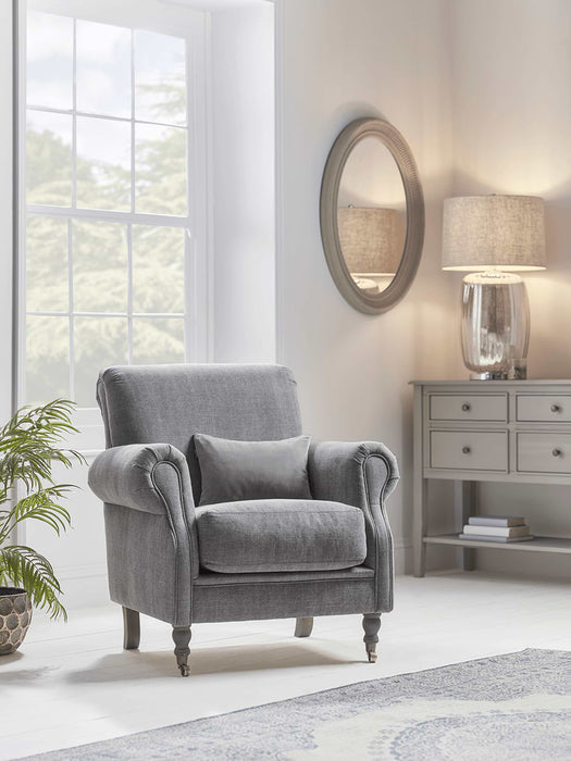 Sophia Armchair - Vintage Grey