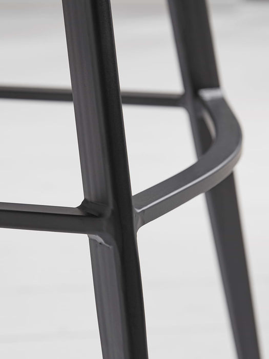Two Williamsburg High Stools - Carbon