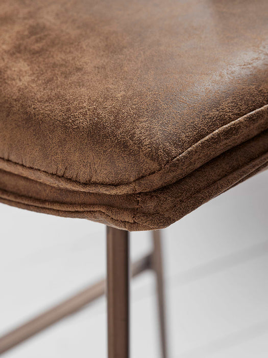 Two Williamsburg High Stools - Tan