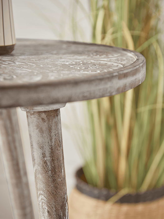 Taman Wooden Side Table