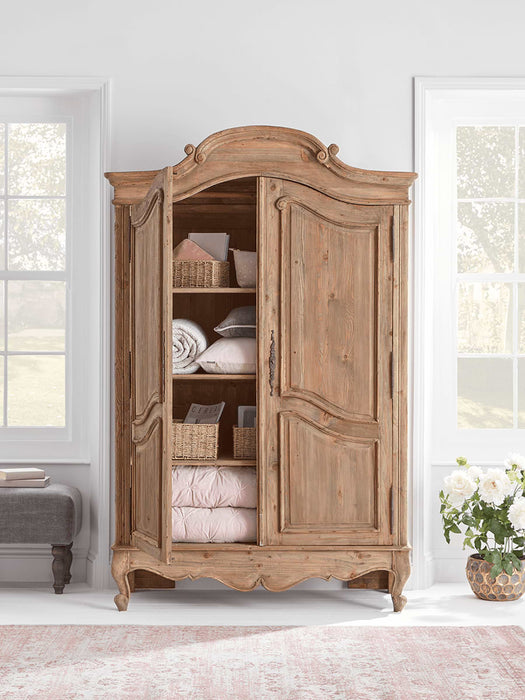 Delphine Reclaimed Wood Wardrobe
