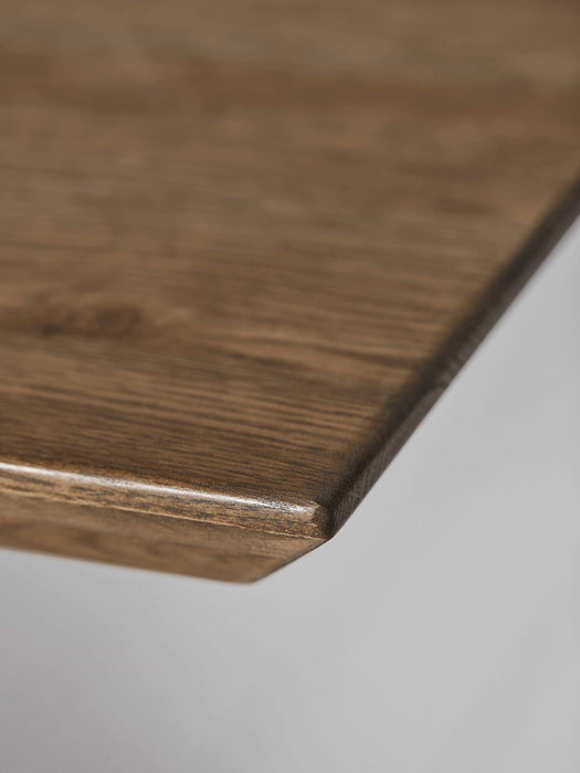Geo Rustic Oak Dining Table - 2m