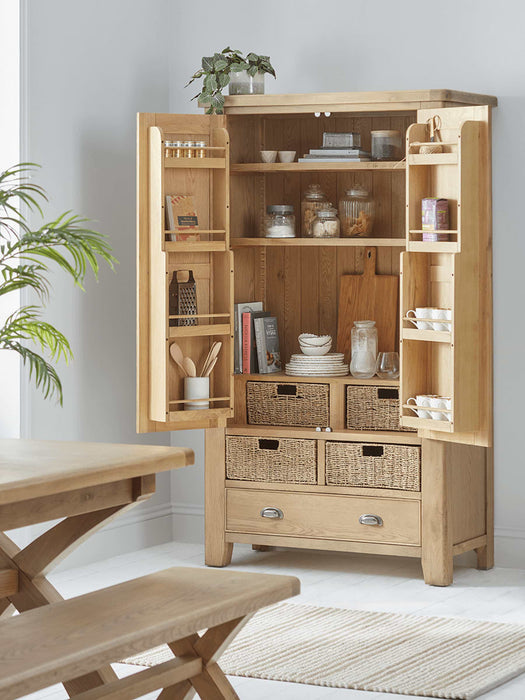 Burford Oak Larder Unit