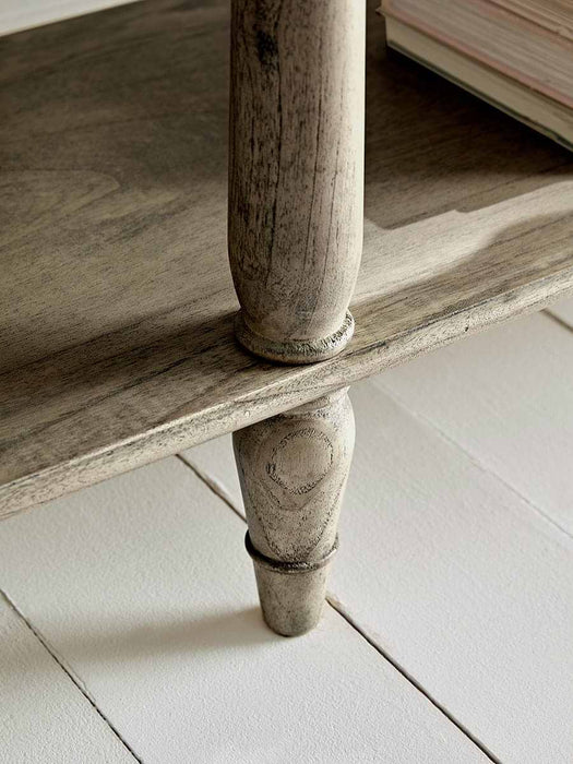 Geometric Parquet Console Table