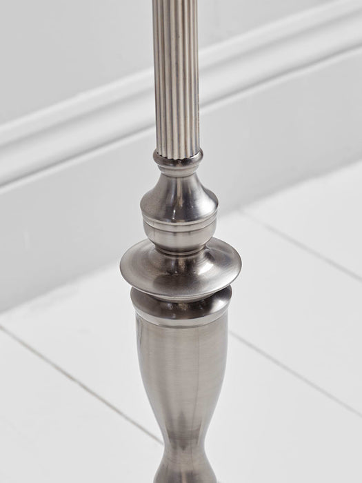 Antique Silver Floor Lamp