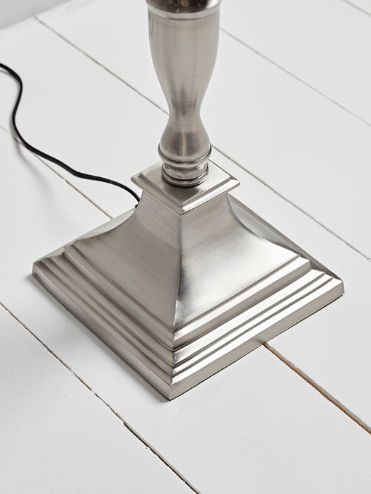 Antique Silver Floor Lamp