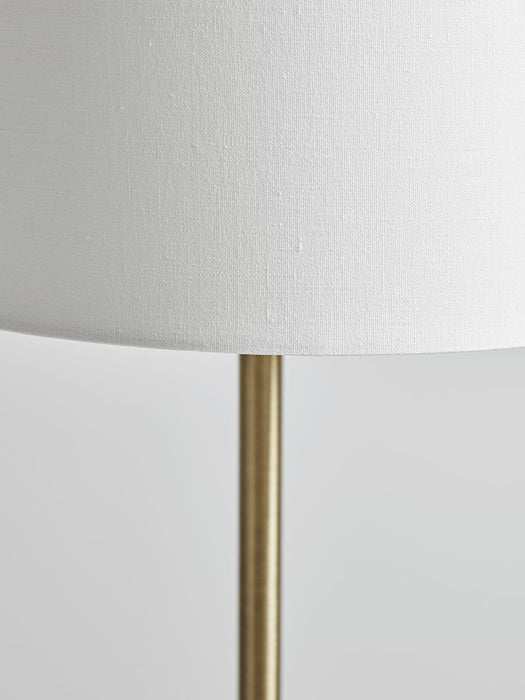 Marble & Brass Floor Lamp