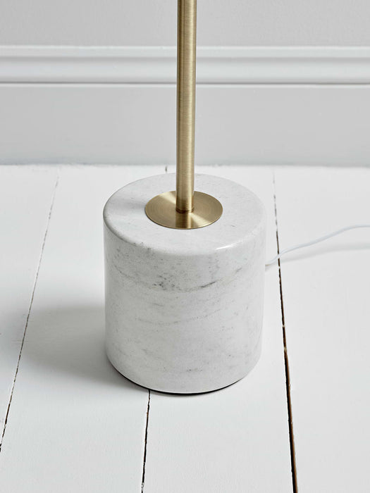 Marble & Brass Floor Lamp