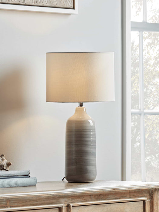 Grey Ombre Table Lamp