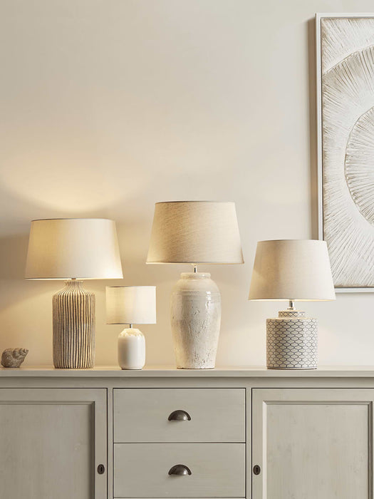 Blue Stripe Table Lamp