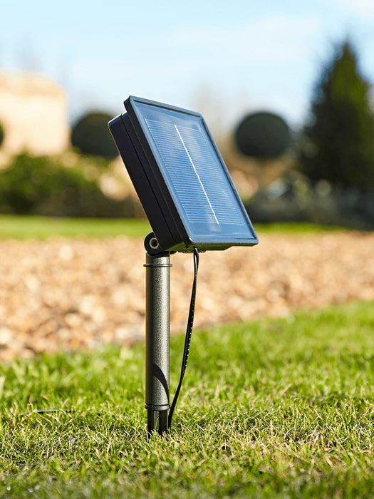 Solar Hanging Chair Lights - Black