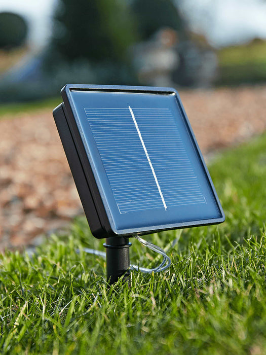 Solar Hanging Chair Lights - Clear