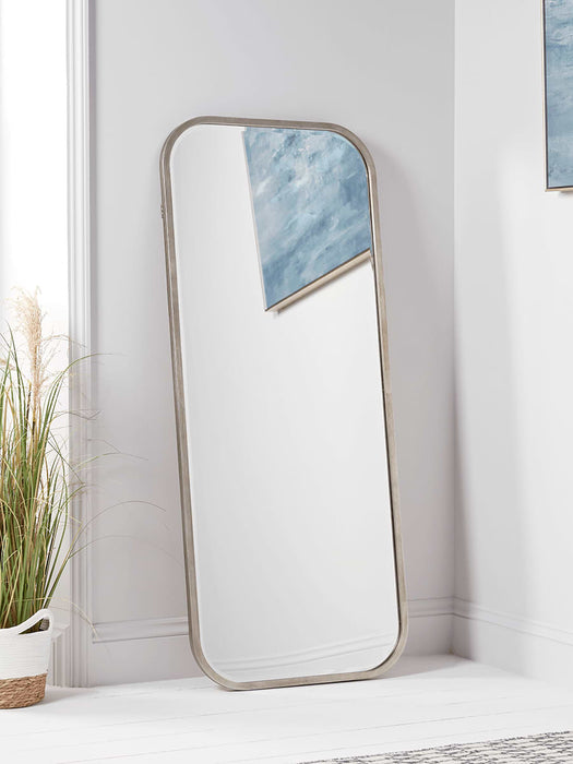 Burnished Silver Full Length Mirror