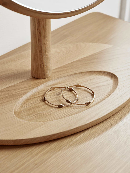Bergen Oak Dressing Table Mirror