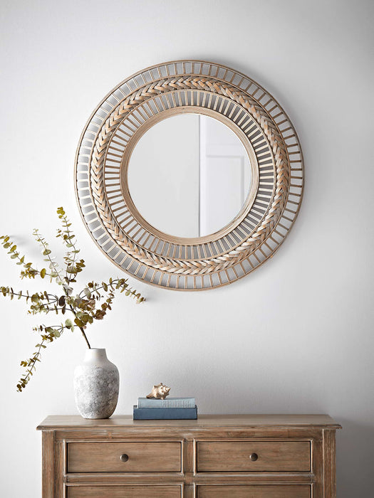 Chevron Frame Mirror