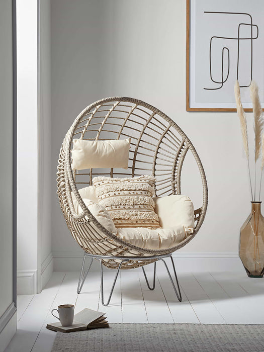 Indoor Outdoor Hanging Chair - Grey