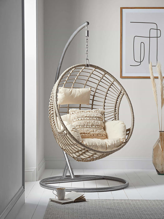 Indoor Outdoor Hanging Chair - Grey