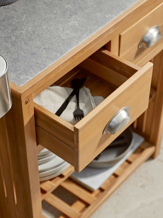 Malmo Outdoor Storage Cabinet - Shelves
