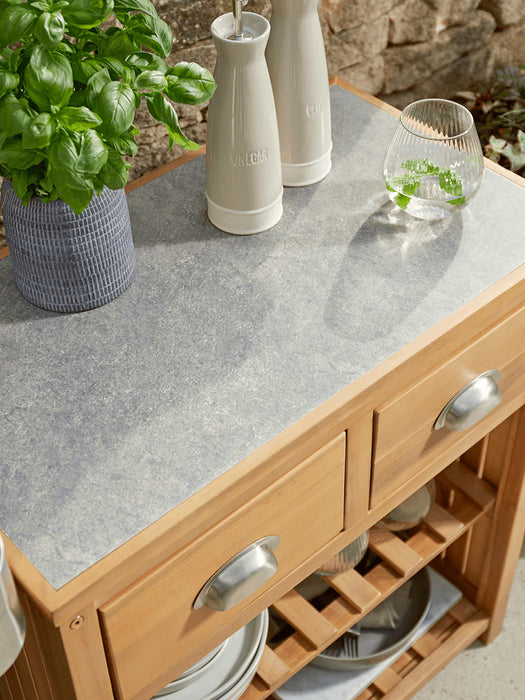 Malmo Outdoor Storage Cabinet - Shelves