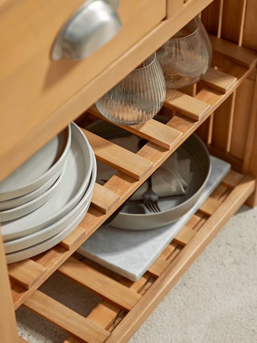 Malmo Outdoor Storage Cabinet - Shelves