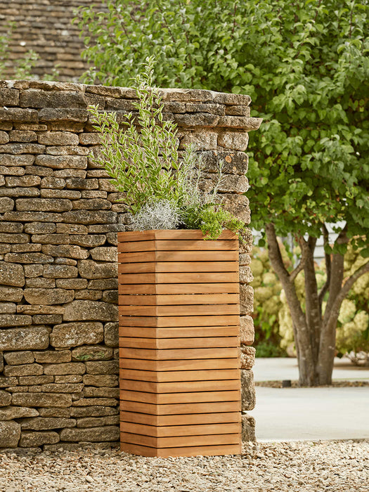 Malmo Acacia Planter - High