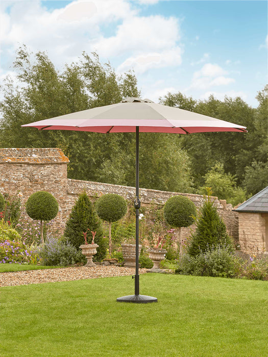 Two Tone Parasol - Blush