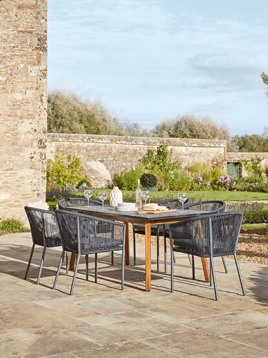 Geometric Tiled Dining Table
