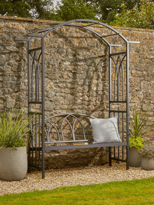 Gothic Arbour Bench