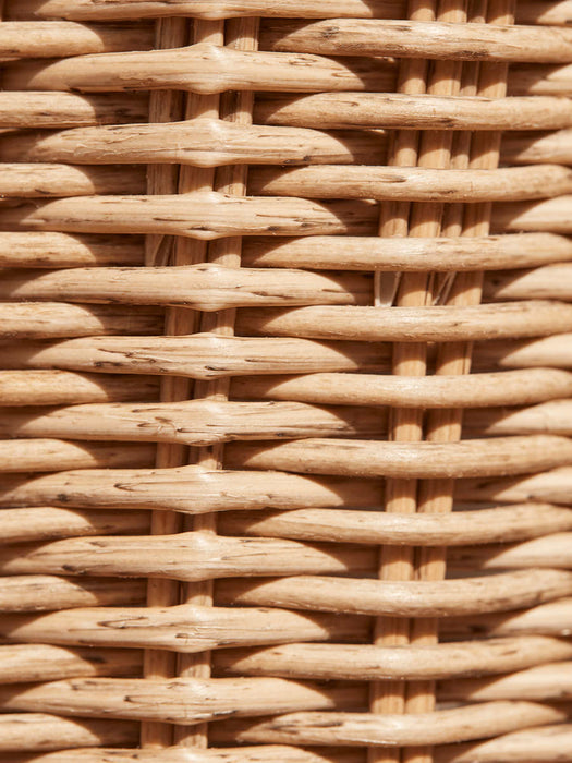 Three Faux Rattan Planters - Rectangular