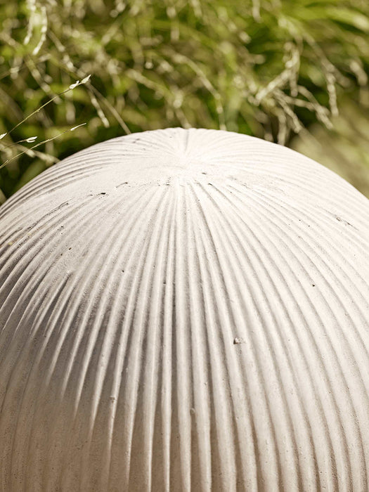 Fluted Decorative Sphere - Large