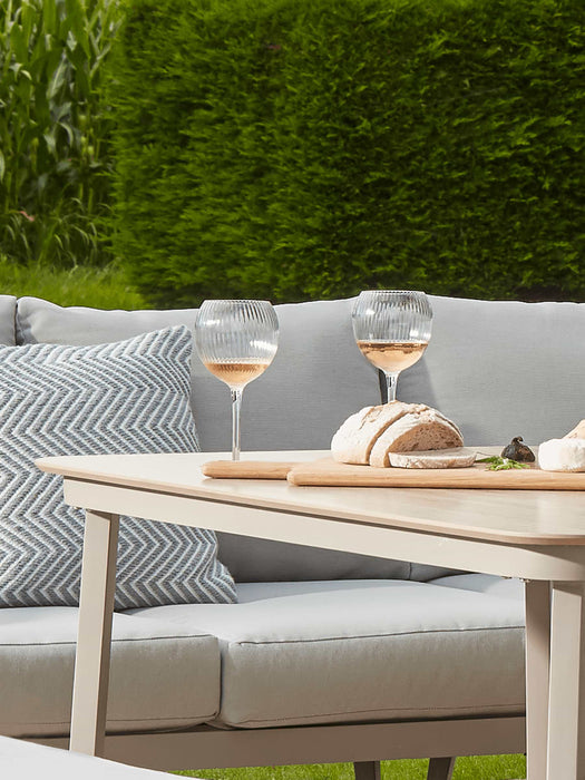 Woven Rope Corner Dining Set & Lounge Chair