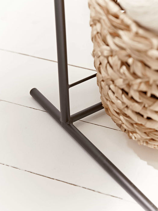 Tiered Woven Storage Basket