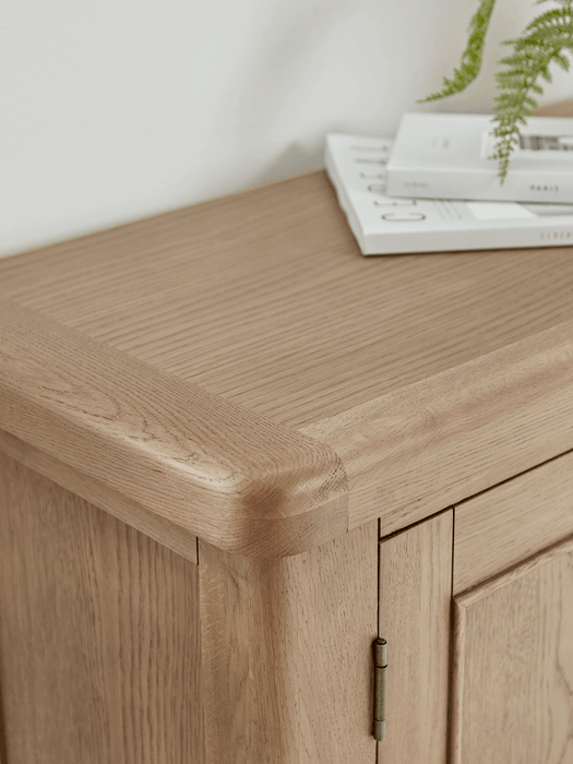Burford Oak Shoe Cupboard