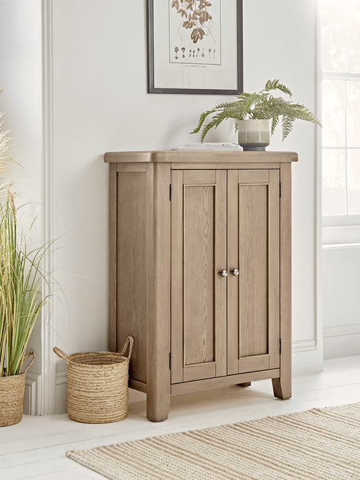 Burford Oak Shoe Cupboard