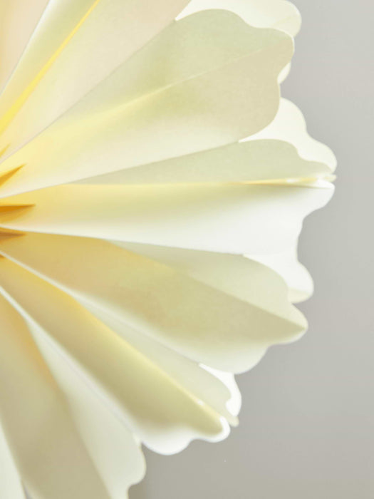 Three Hanging Paper Flowers
