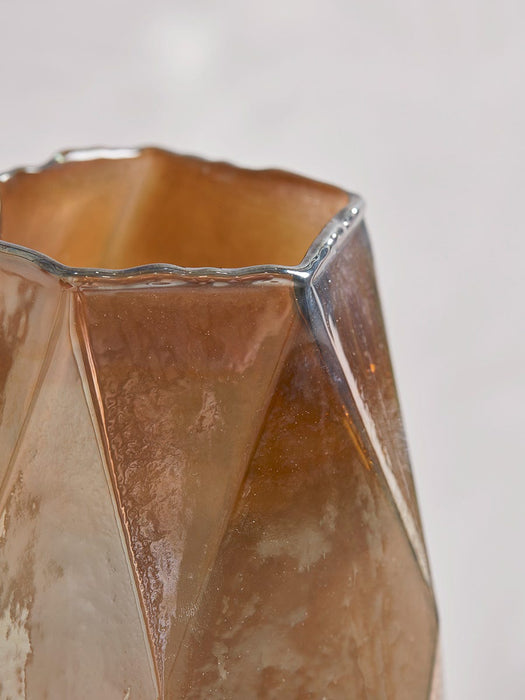 Lustre Geometric Vase