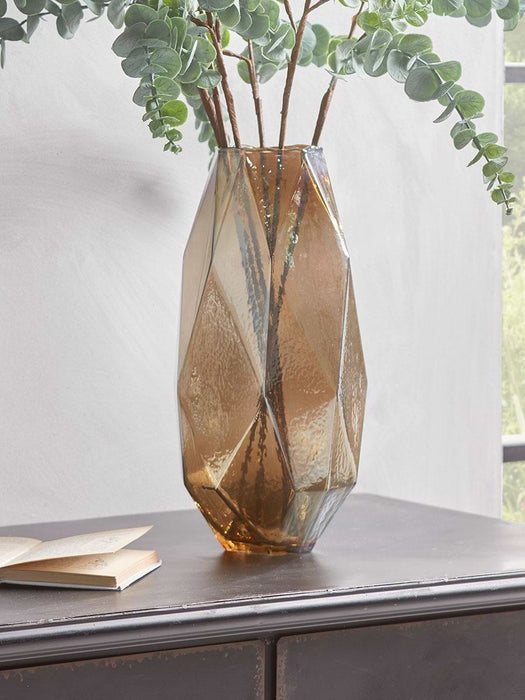 Lustre Geometric Vase
