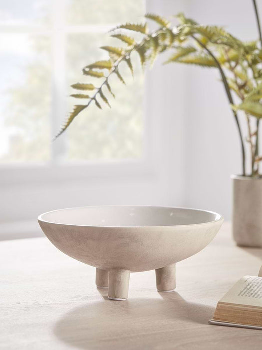 Natural Footed Bowl