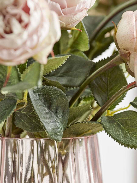 Twelve Faux Rose Stems