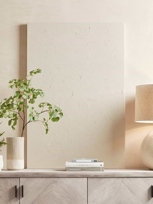 Neutral Textured Abstract Canvas