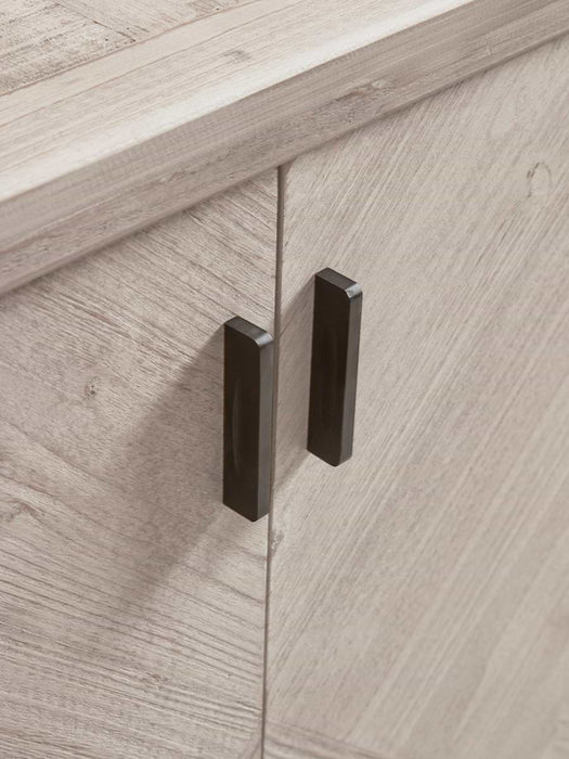 Limewashed Parquet Sideboard