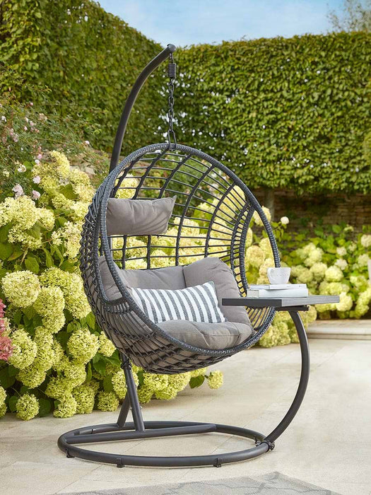 Hanging Chair Side Table - Black