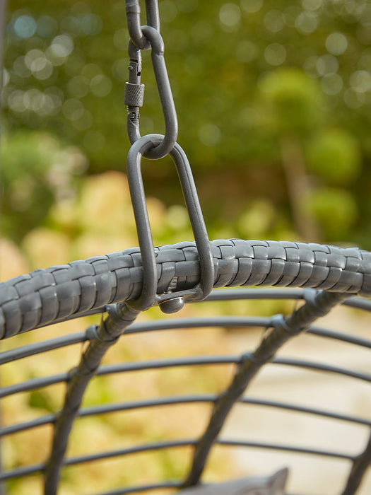 Indoor Outdoor Hanging Chair - Black