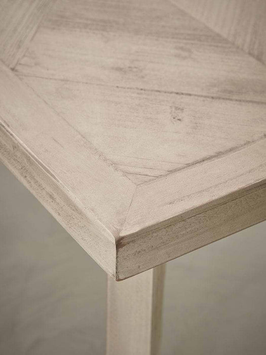 Limewashed Parquet Bench