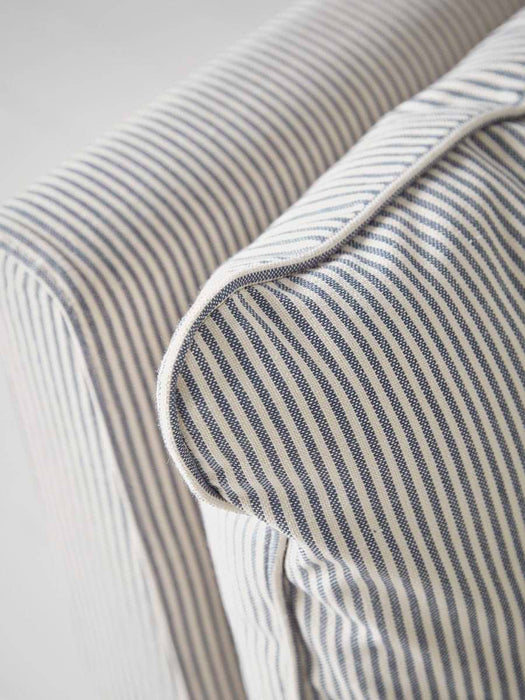 Biscay Striped Sofa - Three Seater