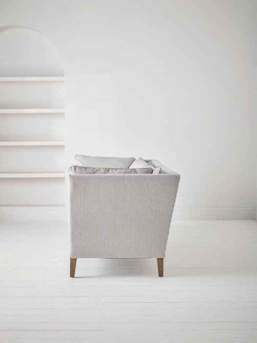Biscay Striped Sofa - Three Seater