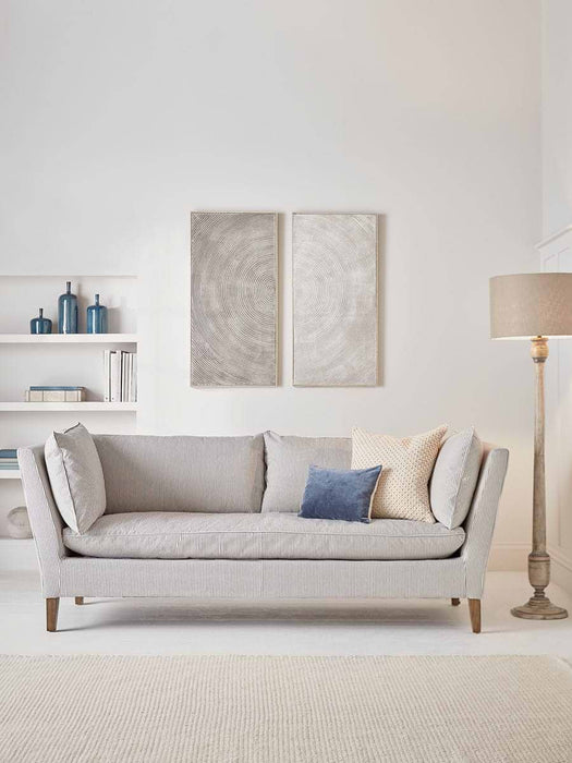 Biscay Striped Sofa - Three Seater
