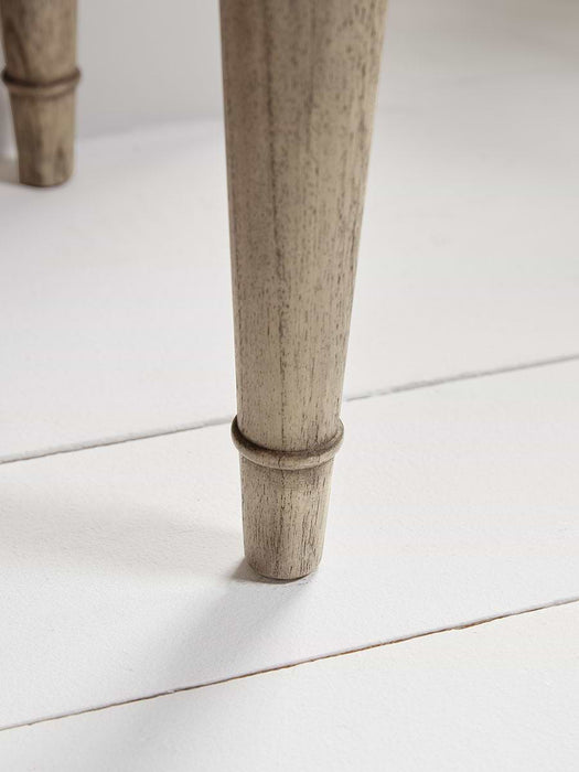 Geometric Parquet Single Drawer Bedside Table