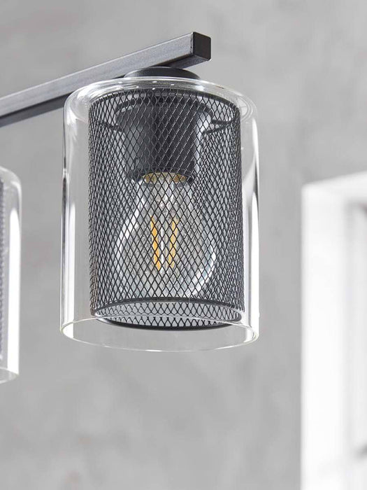 Four Mesh Pendant Lights